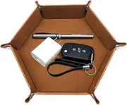 Dice Rolling Tray,PU Leather Holder and Dice Rolling Mat | Portable Dice Tray and Storage Box for Board Game Storage Bowls, Dice Holder for Friends, Family, Birthday, Christmas Borato