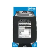 Criminal Investigator Nutrition Facts - Funny Cooler Holders Stubby Holder