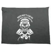 Motorbikes Dont Leak Oil - Funny Novelty Soft Sport Microfiber Towel