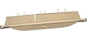 MEXWLOP Trunk Cargo Cover, for Toyota, for Highlander 2015-2020, Safety Shield Rear Luggage Curtain Partition Privacy Car Accessories Retractable Trunk Shelf(Beige)