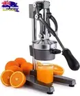 Commercial Manual Juicer, Hand Press Citrus Squeezer for Orange & Grey