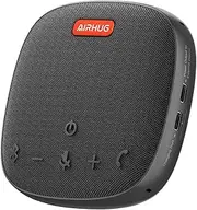 [AIRHUG] Bluetooth Speakerphone,Conference Speaker with Microphone,360°Voice Pickup,Advanced Noise Reduction,USB-C Plug & Play,Compatible with Zoom,MS Team