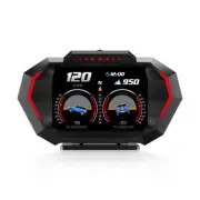 OBD2 GPS HUD Gauge Head Up Display Car Digital Speedometer Turbo RPM Alarm Temp (for: Fiat)