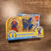Fisher-Price Imaginext DC Super Friends Battle Armour Superman Brand New