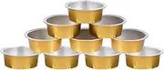 KALLORY 10pcs Wax Melting Bowl Wax Pot Insert Portable Heater Hair Remover Tool Wax Melt Pot Color Bowls Paper Cups Hair Removal Waxing Tool Aluminum Foil Disposable Depilatory Wax