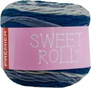 3 Pack Premier Sweet Roll Yarn-Blue Willow 1047-45