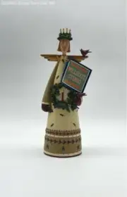 Williraye Studio Resin Collectible Folk Angel sculpture WW2892 St. Lucia Angel