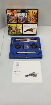 1:20 Pocher Torino C/06 16th Century Cannon Wood & Metal Model Kit NIB Tub C