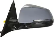Compatible For BMW 5 Series G38 G30 F10 F18 2013-2016 Auto Side Mirror Electric Folding Heating Car Rearview Mirror Assembly Accessories(Army green)
