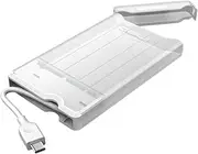 ineo 2.5 USB 3.1 Gen 2 Type C (10Gbps) Tool-Free External Hard Drive Enclosure for 2.5 inch 9.5mm & 7mm SATA HDD SSD [C2573c]