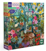 eeBoo - English Greenhouse Puzzle 1000pc