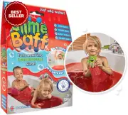 Slime Baff Red Turns Water into Gooey Slime 1 Bath or 4 Play Uses, DIY Slime Kit