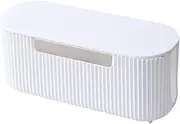 Cable Management Box Electrical Cord Management Case with Lid Cable Cord Organizer for Cords, Power Strip, USB Hub, TV Wires, White