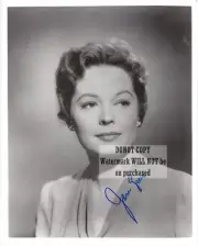 JANE GREER 8 x10" (20x25 cm) Autographed Signed Photo