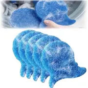 5pc Blue Washing Machine Lint Lint Washing Machine Decontamination Washing