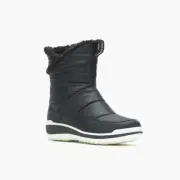 Merrell Snowcreek Sport Mid Zip Polar J003668 Snow Boots Women's 9 Black TF260