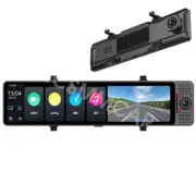 3 Lens HD Car DVR Dash Cam Driving Recorder Front Rear Inside Camera Android 13
