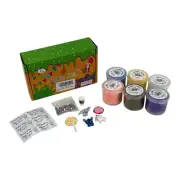 6 Pack Butter Slime Kit, Mini Cloud Slime Kit for Girls and Boys with Charms NEW