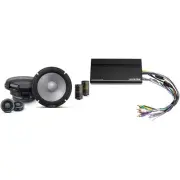 Alpine KTA-450 4 Ch.Power Pack Amp w/ R2-S65C R-Series Speakers