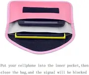 Mengshen Large Faraday Bag, WiFi/GSM/LTE/NFC/RF Signal Blocking Pouch Suitable for Cell Phone, Credit Cards, Car Key, Keyless Entry Fob