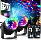2023 RGB LED Disco Ball DJ Party Light Effect Strobe Remote Auto Sound Activated