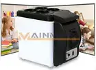 12v Mini Fridge Car Small Refrigerator Compact Refridgerator Cooler Warmer 6L