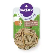 Kazoo Exclusive Nibble & Gnaw Meadowgrass Ball Small Pet Toy