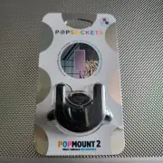 NEW! PopSockets PopMount 2 Multi-Surface for PopSockets PopGrip - Black -