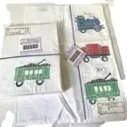 The Company Store Railways Train Twin Flat Sheet 1 Standard Pillow case