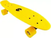 Rekon 28" x 7.5" The Long Ranger Complete Cruiser Skateboard (Neon Yellow)