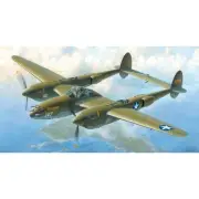 Lockheed P-38F/G Lightning 1/48 Scale Plastic Model Kit Unassembled