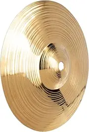 Kisangel Jazz Drum Cymbal Accessory Percussion Cymbal for Drum for Beginners and Drummers Enhances Sound Quality Replacement for Practice and Repair