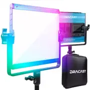 Dracast LED500 X Series RGB and Bi-Color LED Light with Dual NP-F Battery Plate
