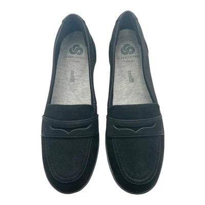 CloudSteppers by Clarks Ayla Form Loafers Black US Women's 5.5 Medium