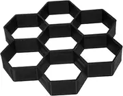 Hexagon Cement Floor Tile Mould Reusable Plastic Garden Path Paving Tool