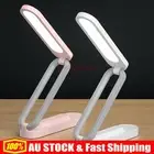 USB Rechargeable LED Reading Desk-Lamp Folding Touch Table Bedside Night Light