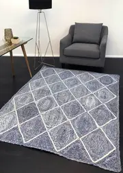 Armour Diamond Blue Rug