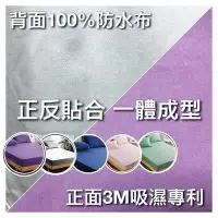 在飛比找Yahoo!奇摩拍賣優惠-[高檔貨]雙人5尺 100%防水保潔床包 磨毛床包防水保潔墊