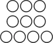EMSea 10Pcs Sink Waste Basin Plug Ring Rubber O Rings Rubber Gasket O-Ring Spare Sealing Gaskets Home Accessories for Bathroom Kitchen