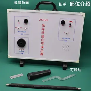 光導纖維應用演示器J25022初中高中物理實驗器材學生用學具教學教具儀器