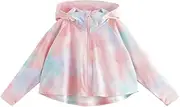 [marc & janie] MARC&JANIE Girls Ultralight Breathable Sun Protective Clothing Thin Jacket for Spring & Summer 240365