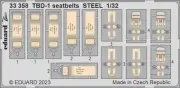 1/32 Eduard #33358 TBD Devastator Zoom Seatbelts For Trumpeter Kit