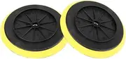 BATOCA 6 inches (150mm) Backing Pad, Backing Plate with 6" pad for Sanding Finishing Polishing Buffing Waxing, Suitable S3 Lithium-ion Battery Polisher, 2 Pack