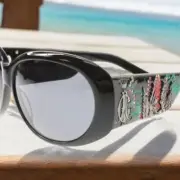 Authentic CHRISTIAN AUDIGIER Sunglasses 62-14-130 & Case Broken Hearts NWT!!!