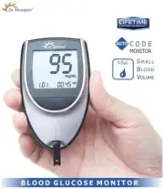 Dr Morepen BG 03 Gluco One Glucose Monitoring System with 225 testing strips
