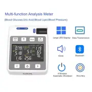 3IN1 Blood Glucose Uric Acid Blood Lipids meter Monitoring Device 50pcs ykk
