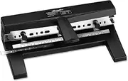 Swingline A7074440 Heavy-Duty 3-Hole Paper Punch, T-Handle, 40 Sheet Capacity, 9/32 Inch Diameter Holes, Black