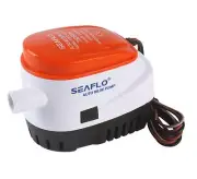 12V 750 GPH Automatic Bilge Pump with Float Switch Compact Marine Water Pump