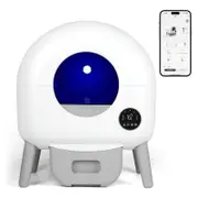 Advwin Automatic Cat Litter Box Self-Cleaning App Control