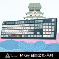 在飛比找momo購物網優惠-【MONTECH】MKey 自由之城 RGB 機械式鍵盤(茶